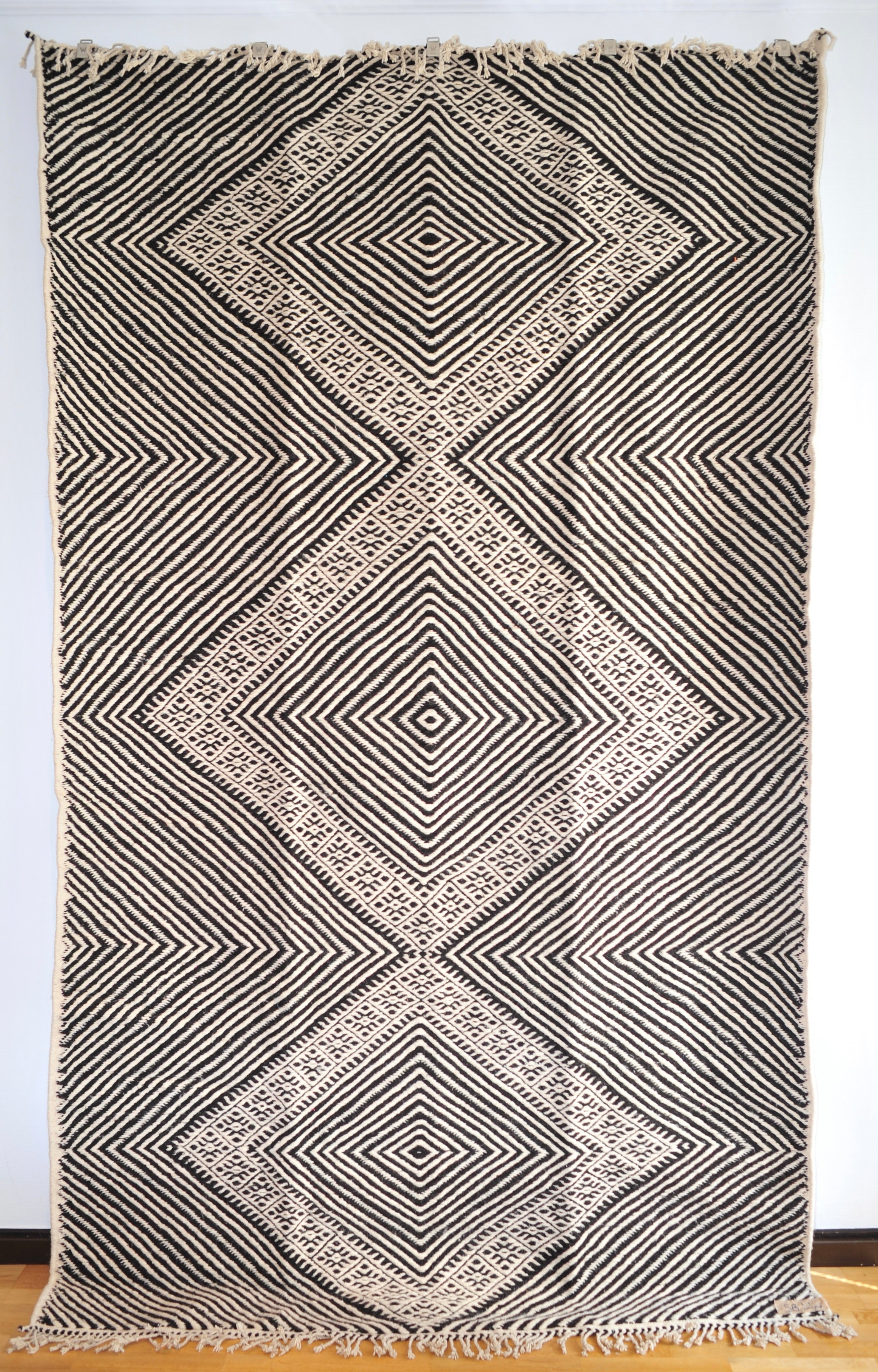 Mrirt-Kelim 340 x 200 Maron (No. 158)