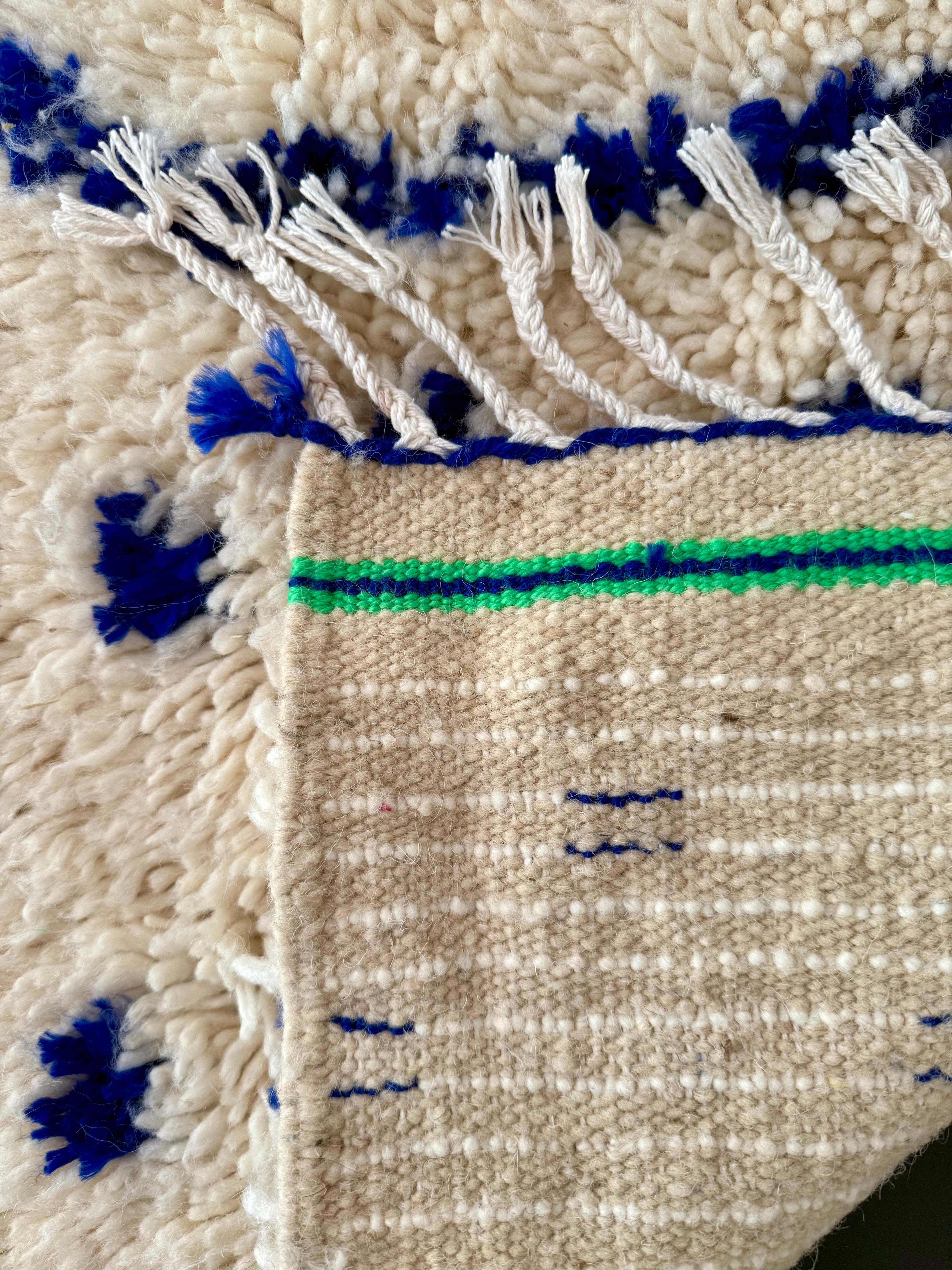 Azilal 164 x 104 Blue Stripe (No. 116)