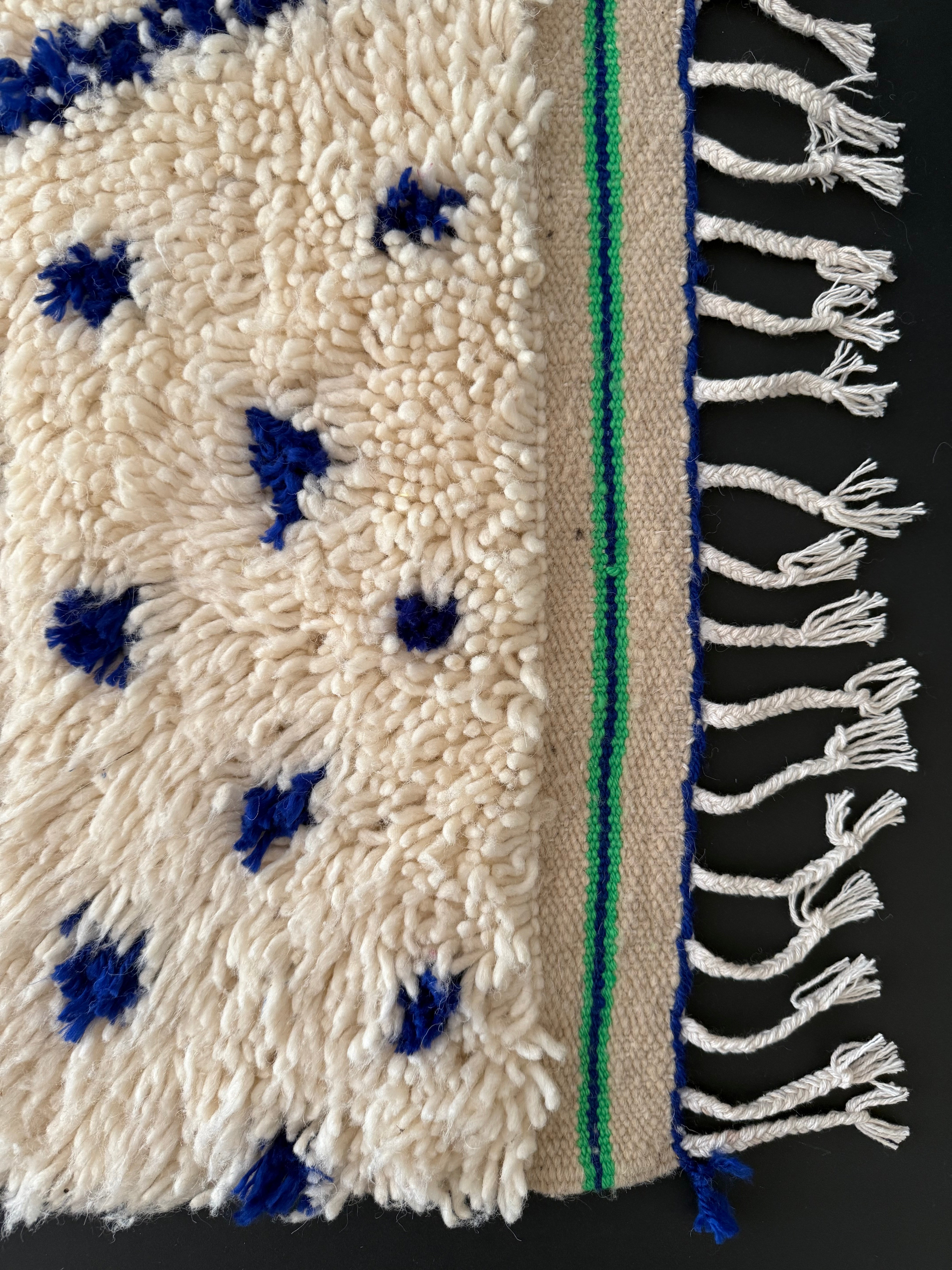 Azilal 164 x 104 Blue Stripe (No. 116)